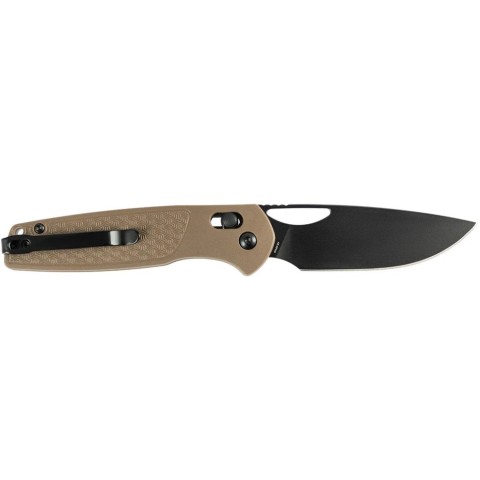 Ніж CJRB Acacia Black Blade, brown
