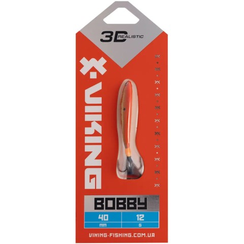 Бокоплав Viking Fishing Bobby 40mm 12.0g #08 Candle Flame