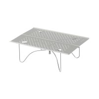 Складаний стіл Naturehike CNK2450JJ024, 31х21 см, алюміній, чорний
