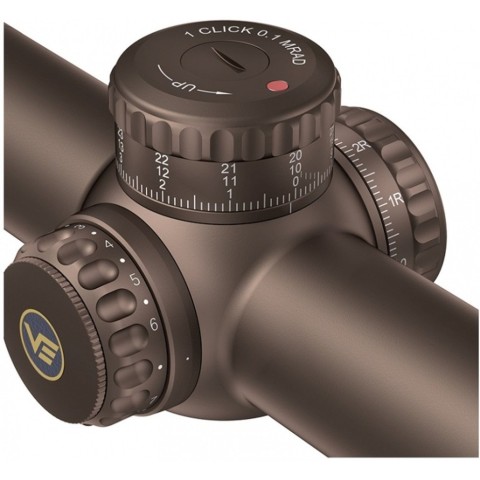 Приціл оптичний Vector Optics Continental X10 1-10x28 (34 мм) ED FFP illum. VET-CTR FDE