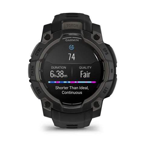 Смарт-годинник Garmin Instinct 3 (45 мм) AMOLED чорний