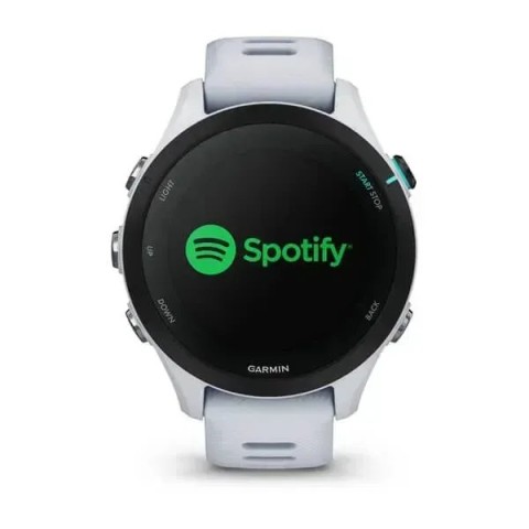 Смарт-годинник Garmin Forerunner 255s Music білий камінь
