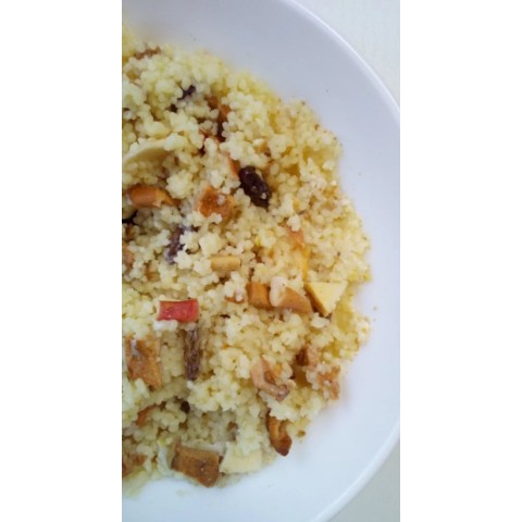 Кускус з фруктами  E=da