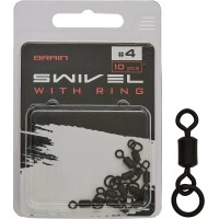 Вертлюжок Brain Swivel With Ring #4 (10 шт/уп) SGCA-8013-4