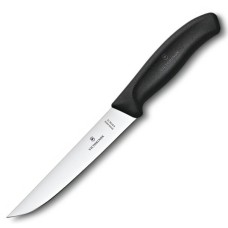 Кухонний ніж Victorinox SwissClassic Carving лезо 15см з чорн. ручкою (блістер)