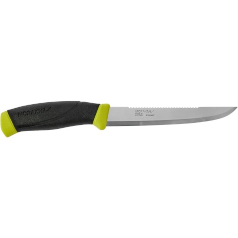 Нож Morakniv Fishing Comfort Scaler 150, stainless steel, блистер ц:green