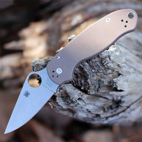 Ніж Spyderco Para 3 Sprint Run, CPM 15V, G-10 brown