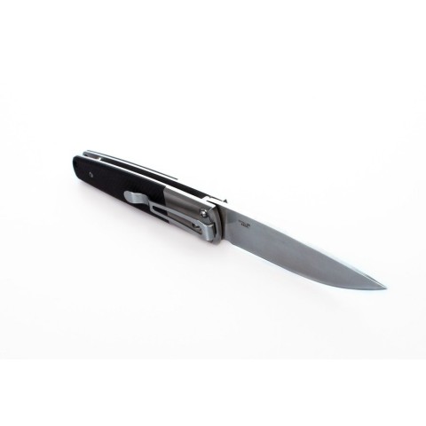 Ніж складаний туристичний Ganzo G7211 (8.5 см) 440C / G10 чорний