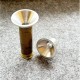 Aluminium Funnel for Caliber: 12ga (16ga) (12mm hole) - Воронка для пороха под калибр, анти-статик, цельно-точеная, алюминий