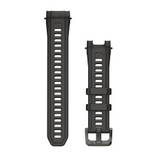 Сменные ремешки для смарт-часов Garmin Instinct 3 – 45 мм/Instinct Crossover AMOLED (22 мм) силиконовые, угольный