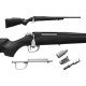 Комплект тюнинга Atlasworxs для Tikka T3х Knurled Silver