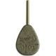 Грузило Brain In-Line Flat Lead 56g 2шт/уп green