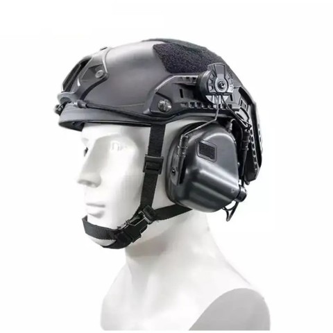 Активні навушники Earmor M31H, з тримачем ARC Rails на каску black