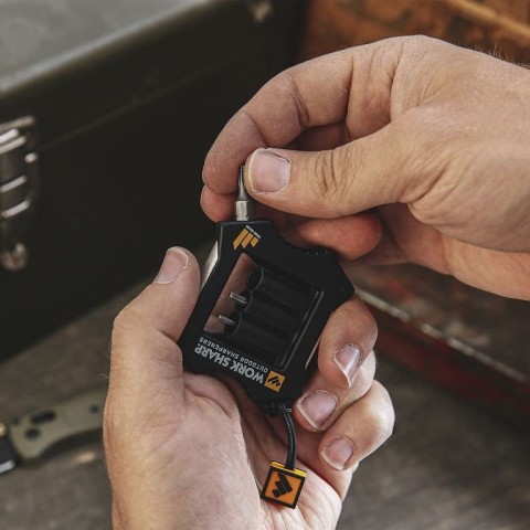 Акційний набір Work Sharp Точилка механічна The Precision Adjust Knife Sharpener WSBCHPAJ-I + Точилка механічна Micro WSEDCMCR