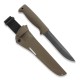 Нож Peltonen M95, покрытие PTFE Teflon, coyote, coyote композитный чехол