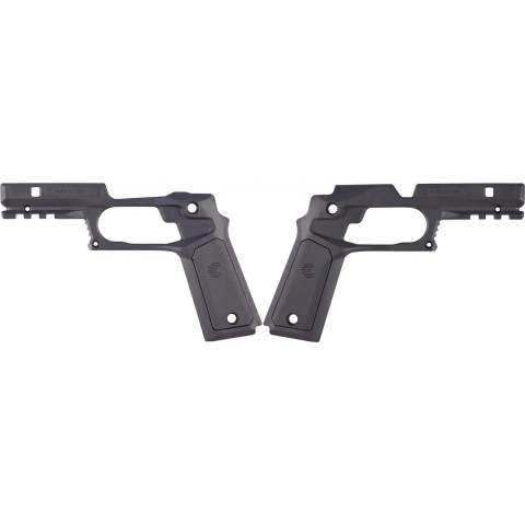 Накладка на рукоять Recover Tactical для платформи 1911 ц:черный/серый