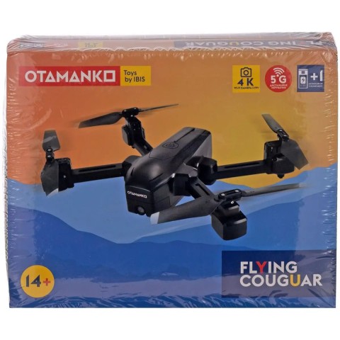Квадрокоптер OTAMANKO Flying Couguar Black с дополнительным аккумулятором