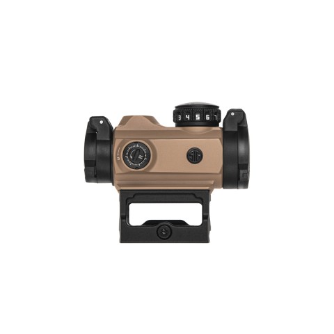 Прицел коллиматорный SIG Optics ROMEO-MSR COMPACT RED DOT SIGHT, 1X20MM, 2 MOA RED DOT FDE