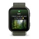 Смарт-часы Garmin Venu X1 мховый титан с мховым нейлоновым ремешком ComfortFit
