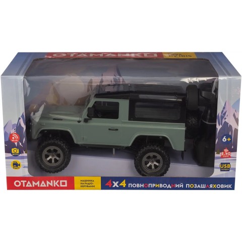 Машинка OTAMANKO 4x4 полноприводный внедорожник с камерой зеленый