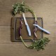 Набір кухонний Victorinox SwissClassic Paring Set 2шт з блакит. ручкою (ніж, овочечистка Universal) у подар.упак.