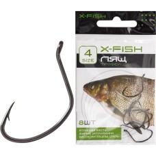 Крючок X-Fish Лещ Трофей #4 (8шт/уп)