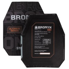Бронепластина BRONYX Ultimate series M комплект 2 шт Клас захисту згідно ДСТУ 8782:2818 3 клас