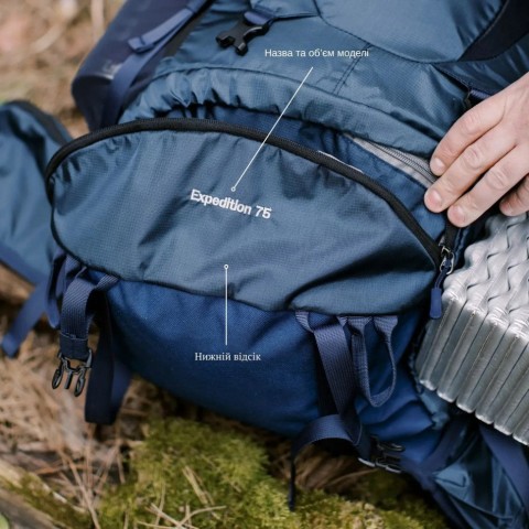 Рюкзак Tramp Expedition 75 л UTRP-055-navy