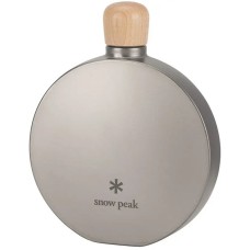Фляга Snow Peak TW-116 Titanium Curved Flask