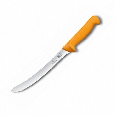 Кухонний ніж Victorinox Swibo Fish Filleting гнучкий лезо 20см з жовт. ручкою