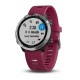 Смарт-годинник Garmin Forerunner 645 Music з вишневим ремінцем