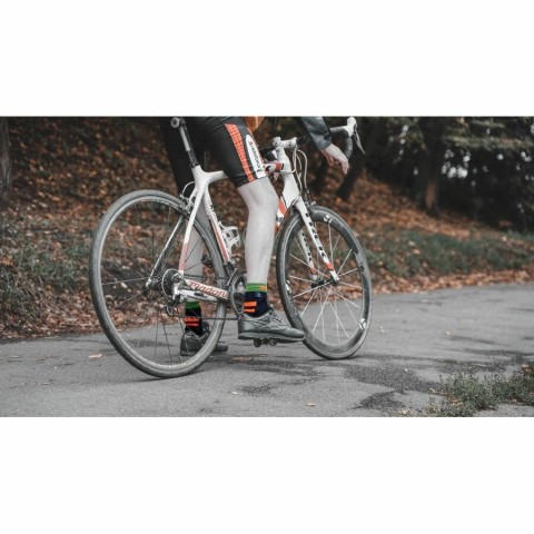 Шкарпетки водонепроникні  Dexshell Running, p-p М, з помаранчевими смугами