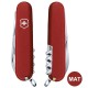 Ніж Victorinox Spartan Mat 91мм,12функ,черв.мат,штоп