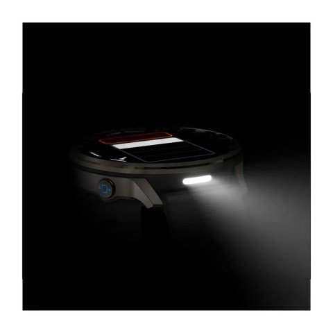 Смарт-годинник Garmin D2 Air X15 чорний з чорним силіконовим ремінцем