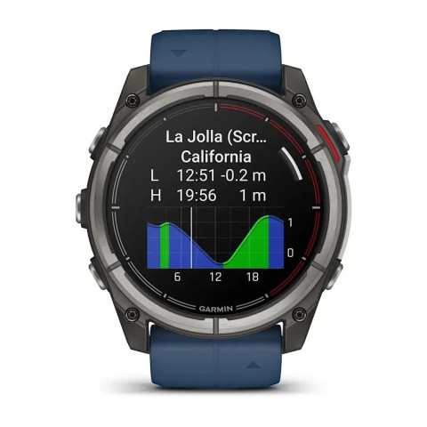 Смарт-годинник Garmin quatix 8 AMOLED (51 мм) морський