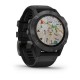Смарт-часы Garmin fenix 6 Pro Sapphire углеродно-серые DLC с черным ремешком