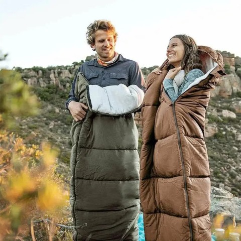Спальный мешок Naturehike U350S NH20MSD07 Right dark green