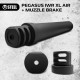 PEGASUS IWR XL AIR + дульне гальмо, .308 / 1/2x28