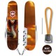 Ніж Victorinox Swiss Army Climber Zodiac Золота дерев'яна змія