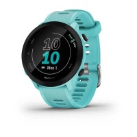Смарт-годинник Garmin Forerunner 55 з бірюзовим ремінцем