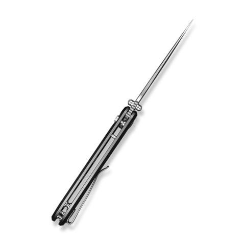 Ніж складаний туристичний Civivi Hyperpulse, (8.9 см) 14C28N / Aluminum сірий