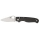 Нож Spyderco ButtonUp Plainedge