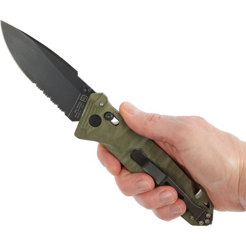 Ніж TB Outdoor CAC S200 Army Knife Olive