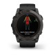 Смарт-годинник Garmin fenix 7X Pro Sapphire Solar Edition карбоново-сірий титановий DLC з чорним ремінцем