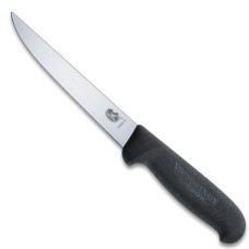 Нож кухонный обвалочный Victorinox Fibrox 15 см, черный