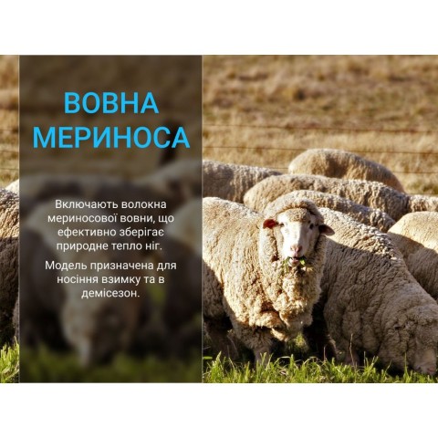 Шкарпетки Dexshell Terrain Walking 2.0 Socks, чорно-сірі, розмір L (43-46)