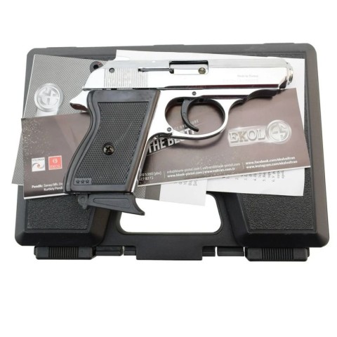 Стартовий пістолет Ekol Major Chrome