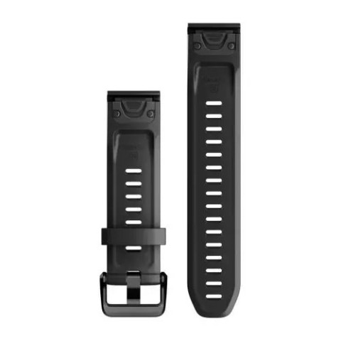 Ремінці для годинника Garmin QuickFit 20 силіконові чорні