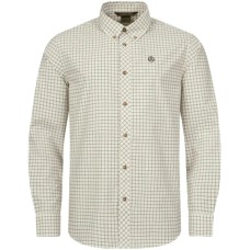 Рубашкa Blaser Active Outfits Sauer Shirt Men 23 L Creme/Dark Brown Checked