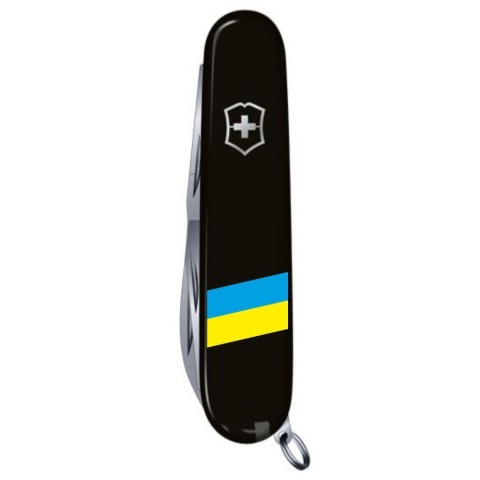 SPARTAN UKRAINE  91мм/12функ/черн /штоп /Флаг Украины